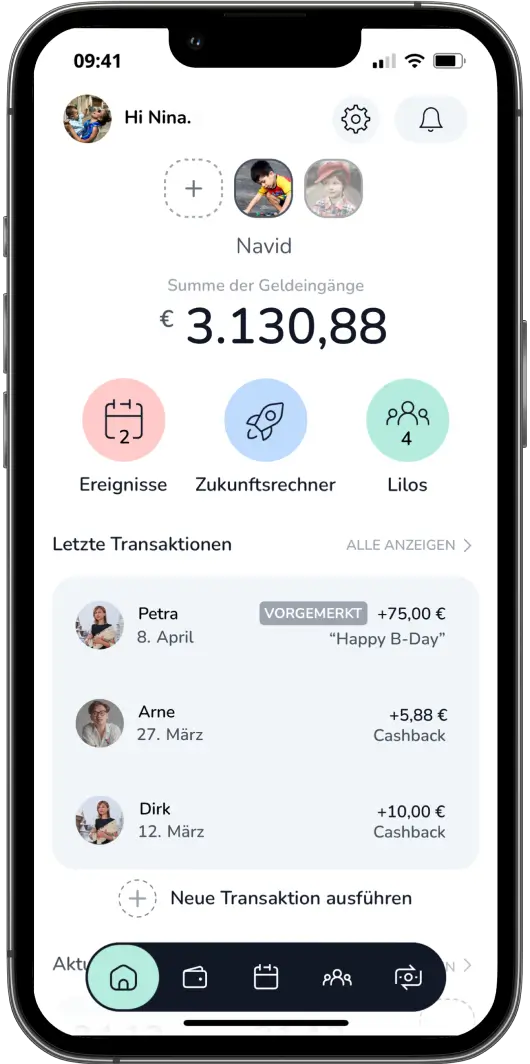 Geldeingänge überwachen